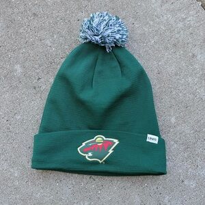 UNRL x Minnesota Wild Limited Edition Sold Out Beanie Hat Unisex Green MN Wild